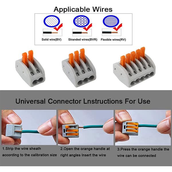 WireConnector, two-connector wire connector (20 pcs.) - Image 6