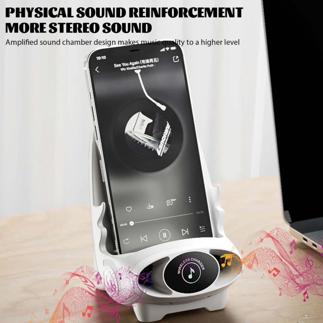WirelessCharger, a wireless fast charger and phone holder in one - Image 3