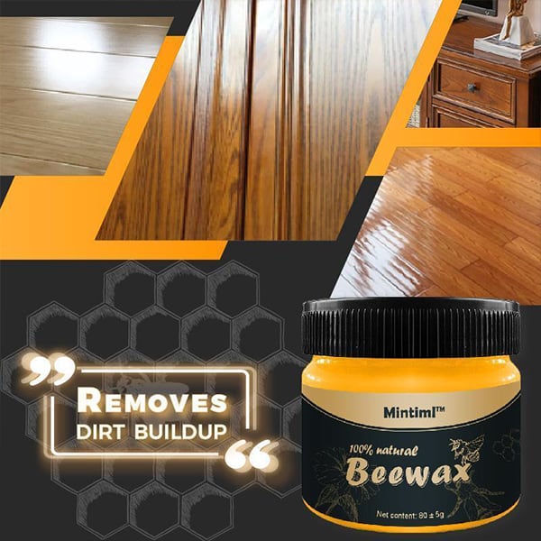 WoodWax, beeswax for refinishing wooden furniture, parquet or laminate - Image 8