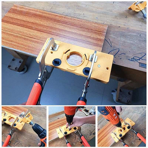 WoodWork, 7-piece Hinge Installation Tool Set (35 mm) - Image 5
