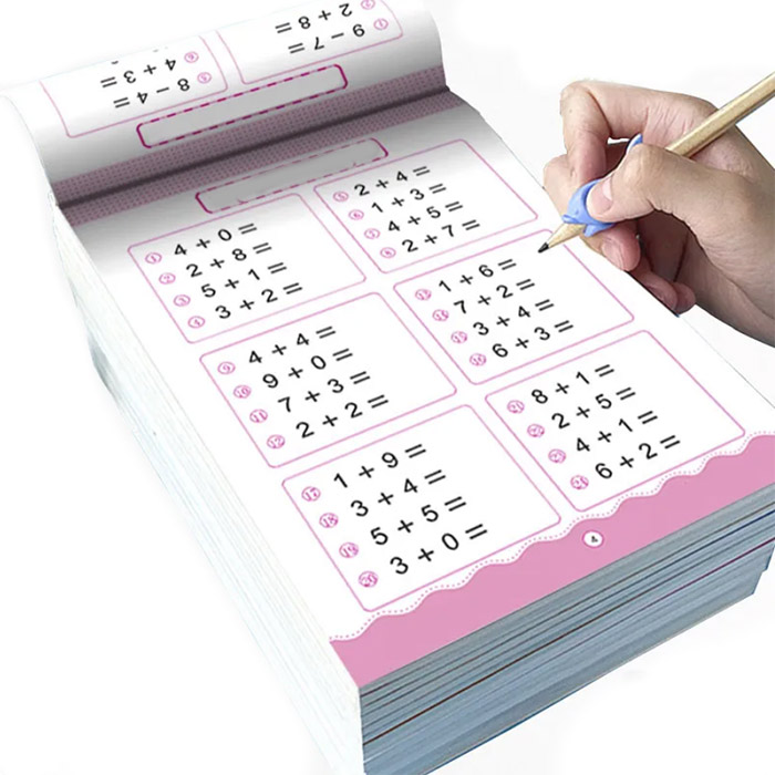WorkBookMath, workbook for addition and subtraction up to 100 - Image 3