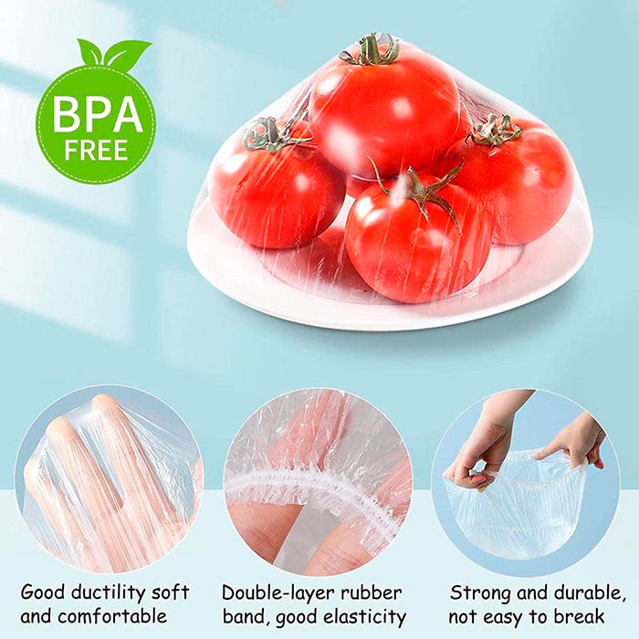 Flexible Protective Food Covers Wraps (100 pcs) - Image 4