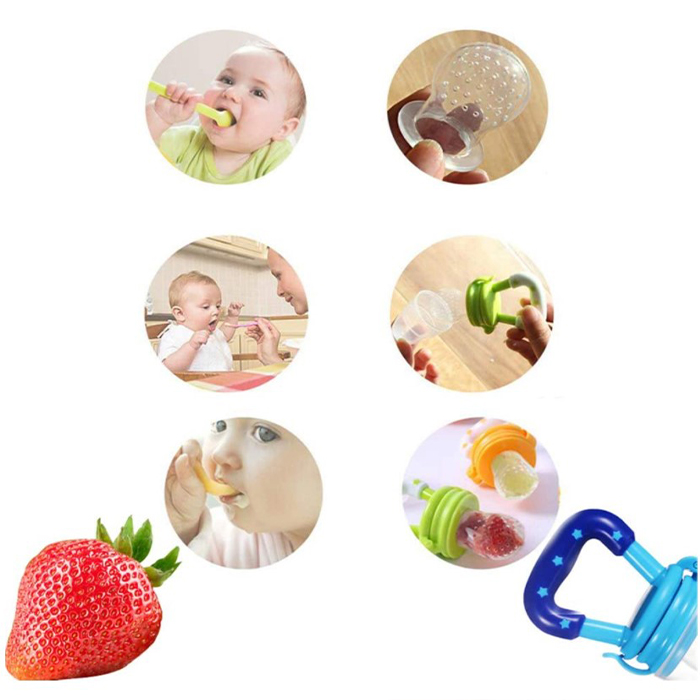 Yummi, an innovative pacifier for getting used to dense foods and learning about flavours (2 pcs.) - Image 2