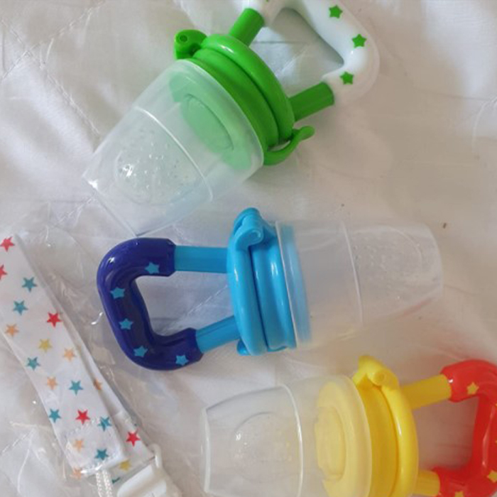 Yummi, an innovative pacifier for getting used to dense foods and learning about flavours (2 pcs.) - Image 5