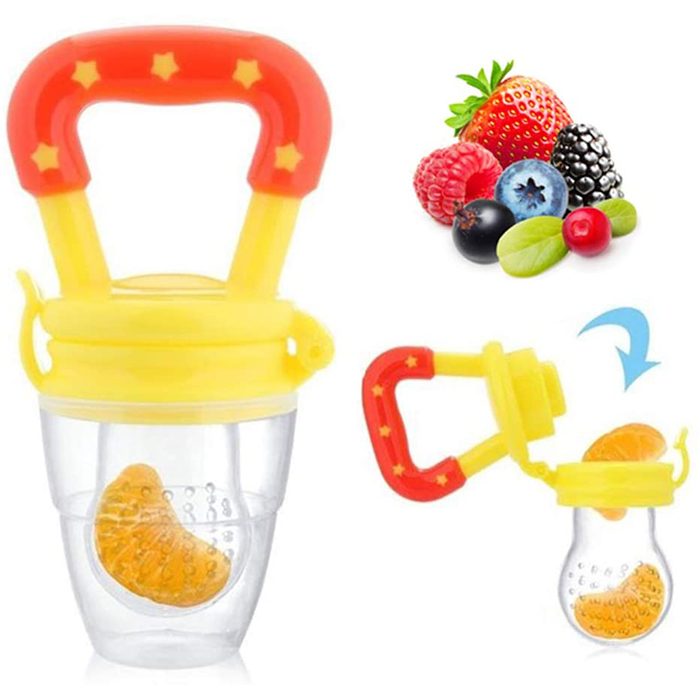 Yummi, an innovative pacifier for getting used to dense foods and learning about flavours (2 pcs.) - Image 8