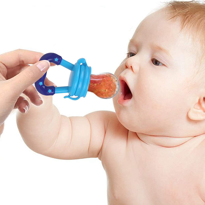 Yummi, an innovative pacifier for getting used to dense foods and learning about flavours (2 pcs.) - Image 10