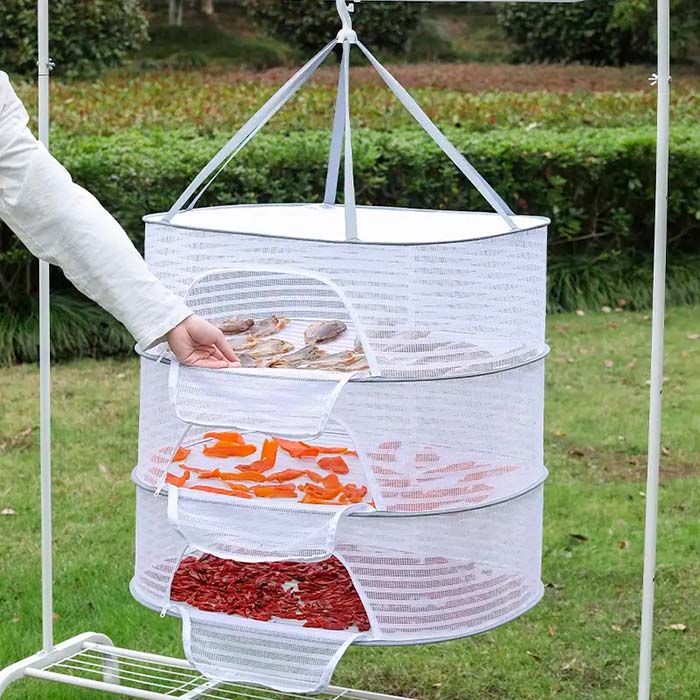 ZipBasket, foldable food drying rack - Image 3
