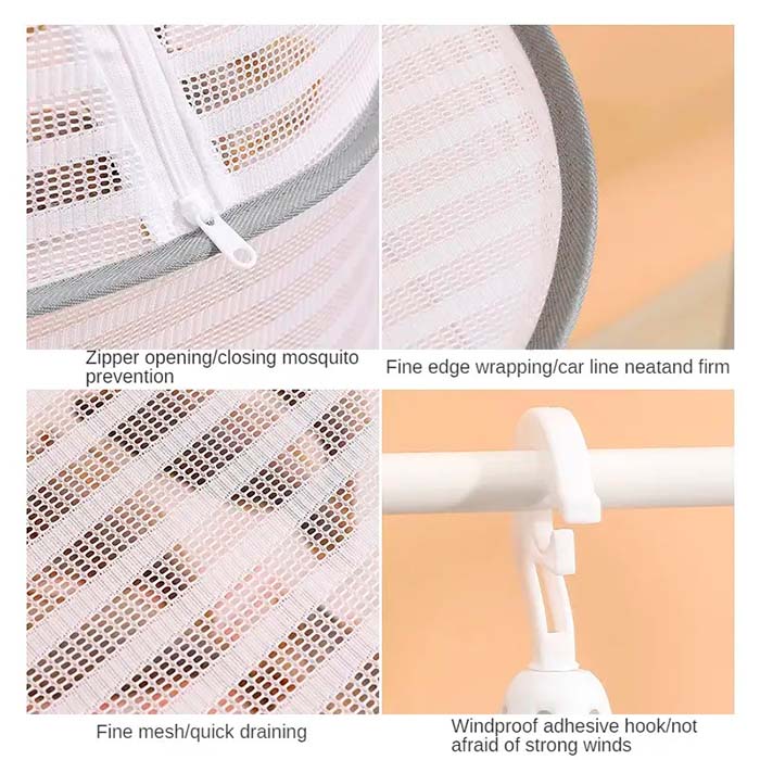 ZipBasket, foldable food drying rack - Image 4