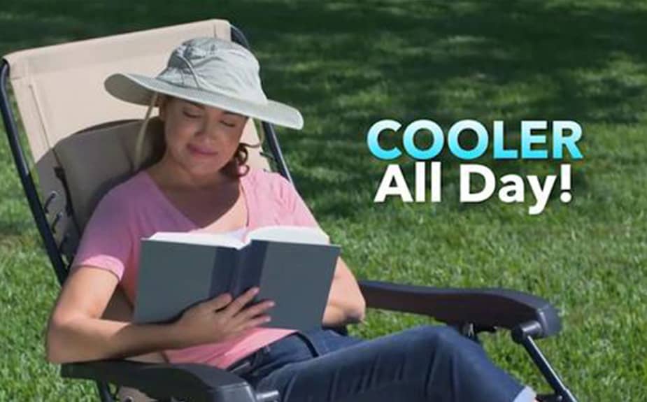 UV CoolHat, cooling hat with UV protection - Image 6